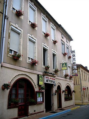 Logis Hotel Restaurant Metropole Mirande  Exterior photo